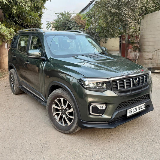 Level-1 Modification Body Kit Combo Set of 6 Parts: HoodScoop DoorDrip RVM Covers Upper Spoiler Lower Spoiler Louver Covers Scorpio N Modified Accessories