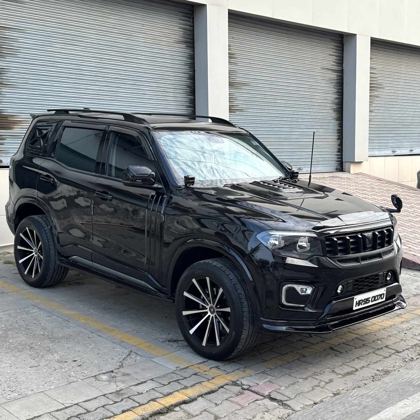 GT Style Body Kit Combo - Gloss Black