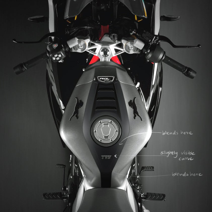TankTie for TVS Apache RR310