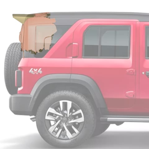 Drag Spoiler for Mahindra Thar Roxx - Coming Soon
