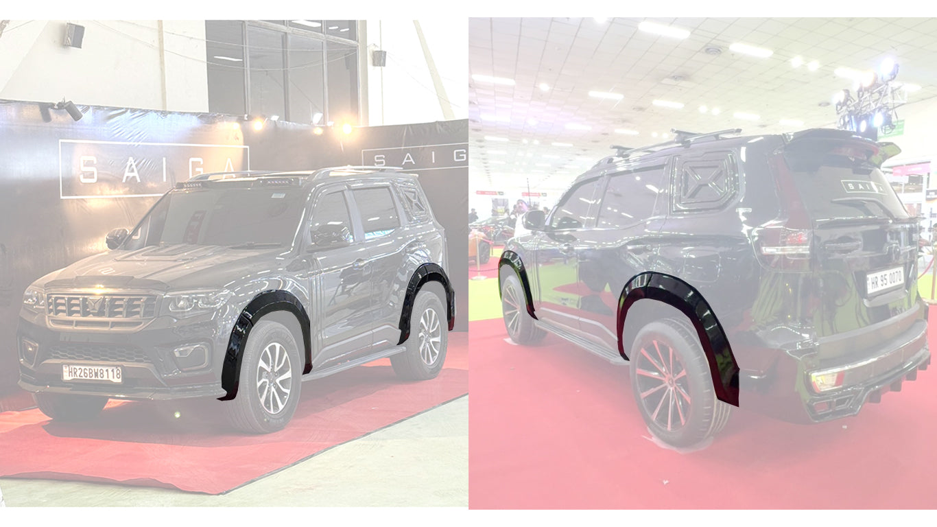 Widebody Fenders for Mahindra Scorpio-N