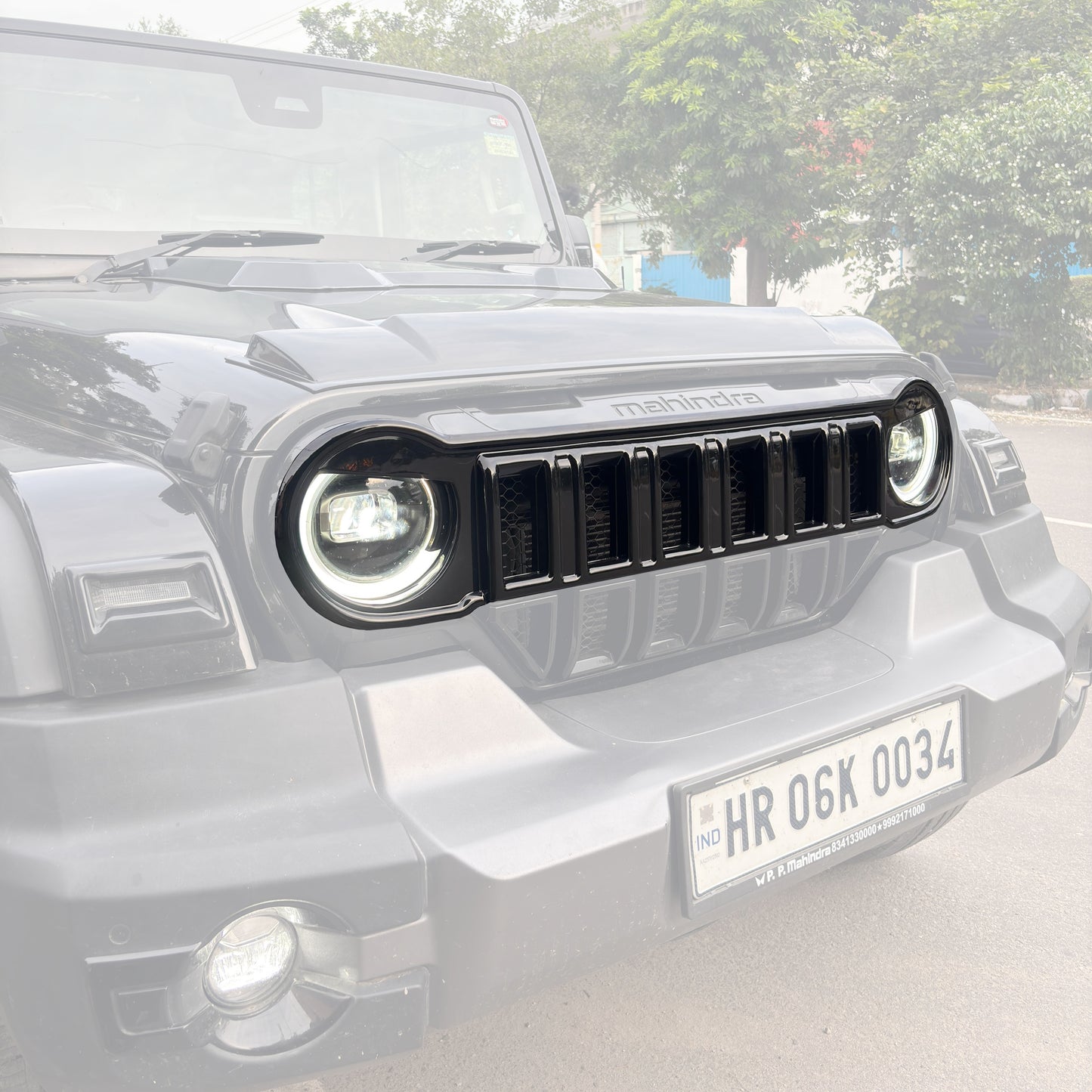 Grill Cover for Mahindra Thar Roxx