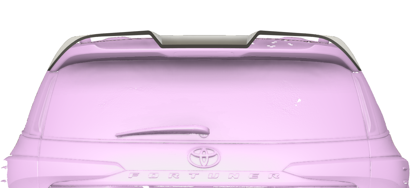 Upper Spoiler for Toyota Fortuner