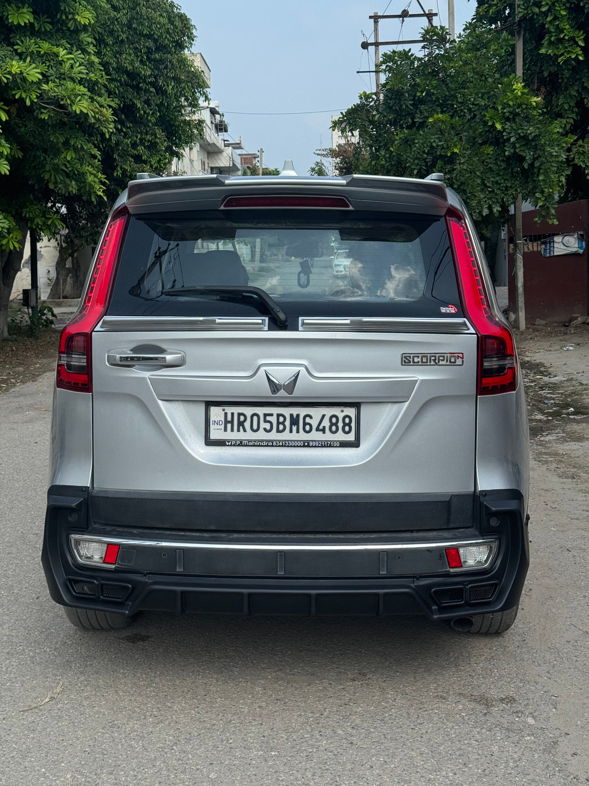 GT Body Kit for Scorpio N - Dazzling Silver