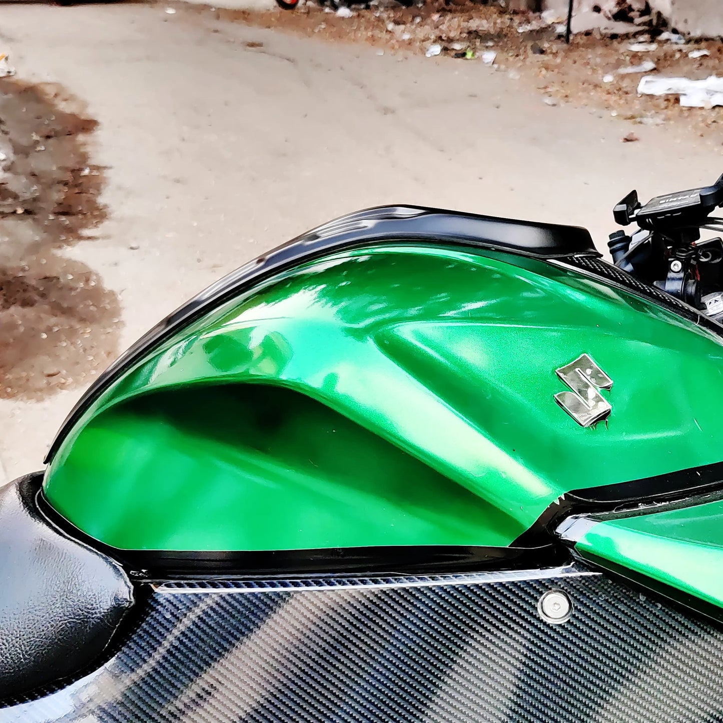 Suzuki Gixxer SF Accessories | Gixxer SF 250 |Modification | Modified | Tank Pad | Tank Cover | Tank Protector | Tank Protection