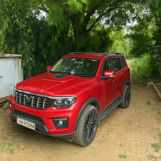 Red Rage Body Kit Combo for Scorpio N