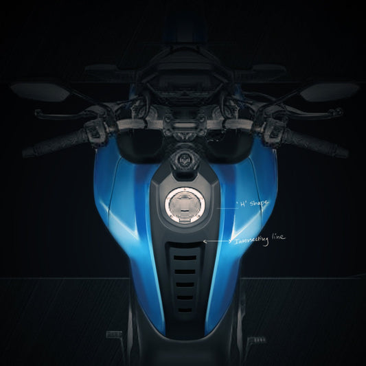 TankTie for Honda Hornet 2.0 - Under Development
