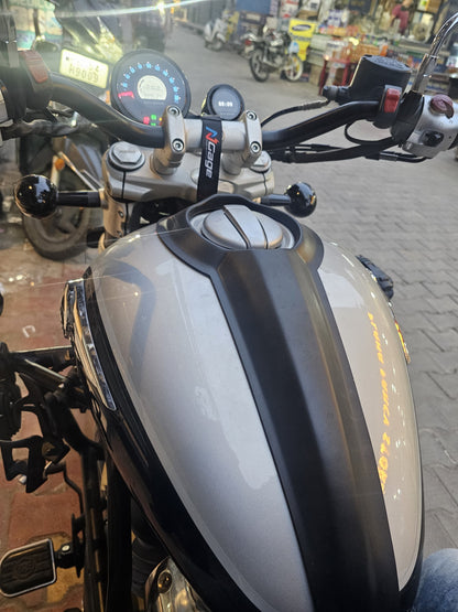 Royal Enfield Super Meteor 650 Accessories | Modification | Modified | Tank Pad | Tank Cover | Tank Protector | Tank Protection