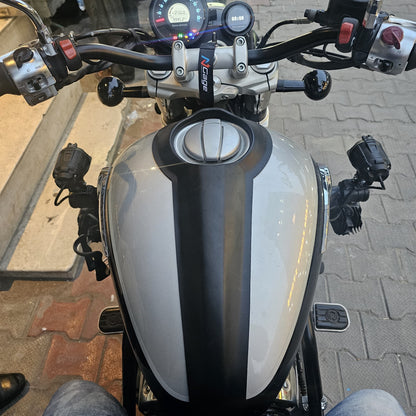 Royal Enfield Super Meteor 650 Accessories | Modification | Modified | Tank Pad | Tank Cover | Tank Protector | Tank Protection