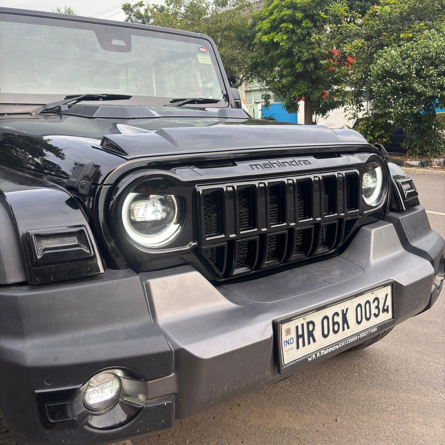 Grill Cover for Mahindra Thar Roxx