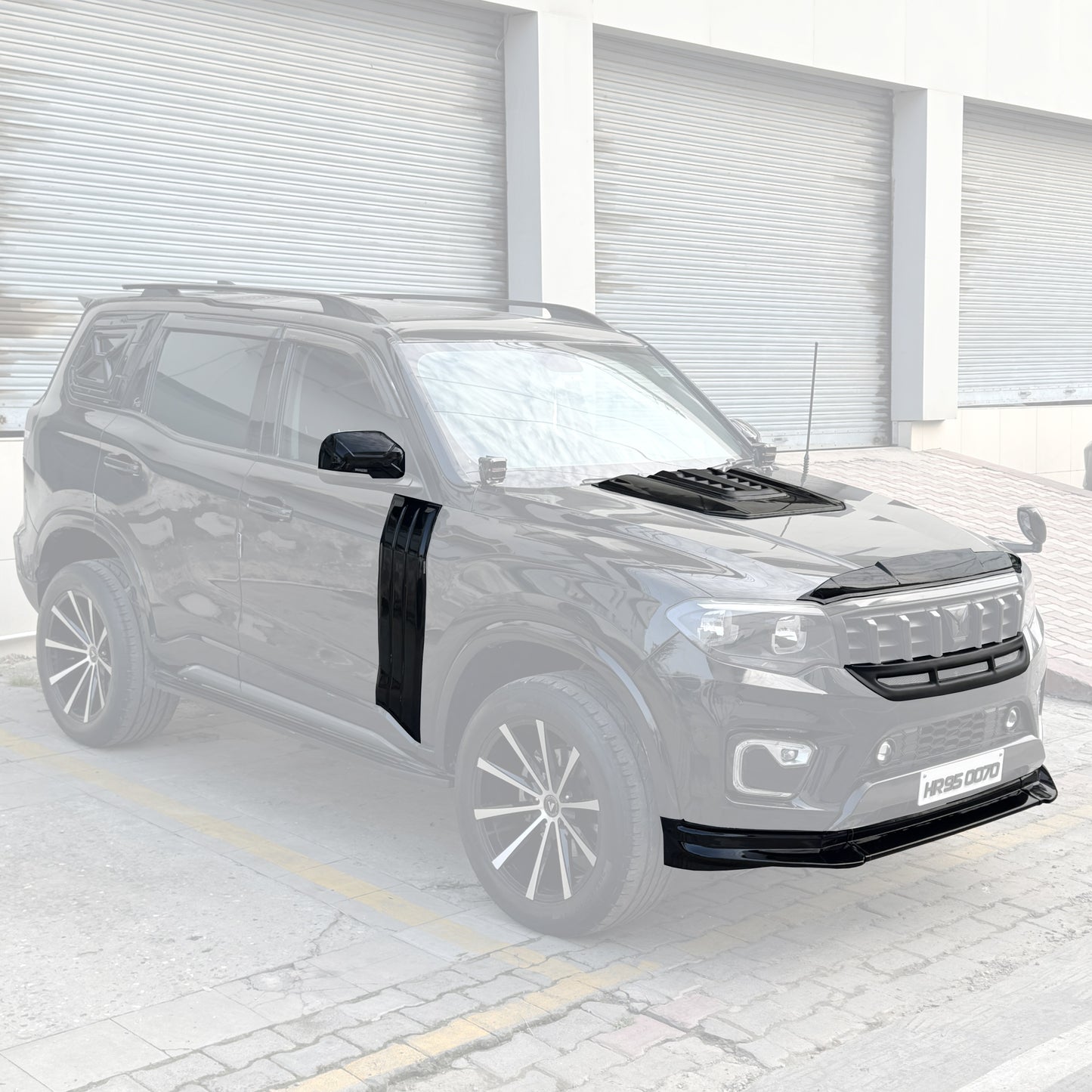 Napoli Black Modification Body kit for Mahindra Scorpio N