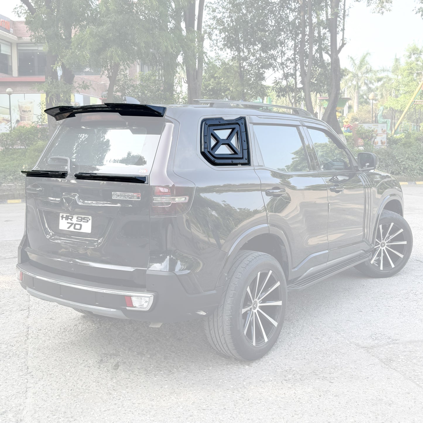 Napoli Black Modification Body kit for Mahindra Scorpio N