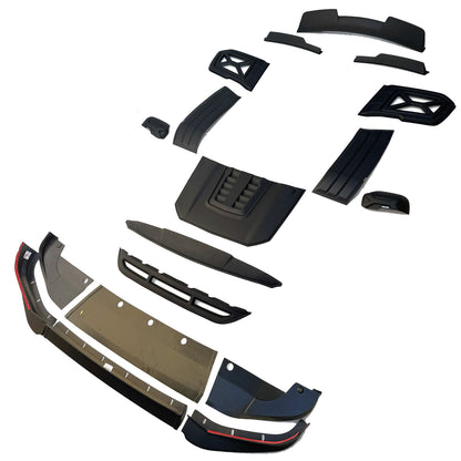 Matte Black Modification Body Kit for Mahindra Scorpio N