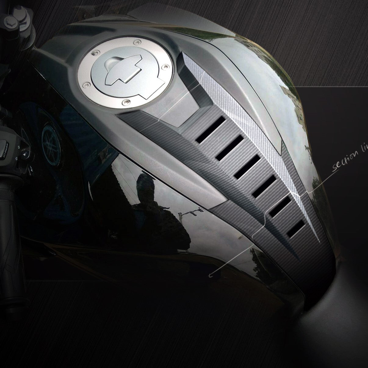 TankTie for Yamaha FZ25 BS4 - Under Development