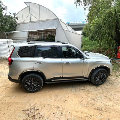 Level-1 Modification Body Kit Combo Set of 6 Parts: HoodScoop DoorDrip RVM Covers Upper Spoiler Lower Spoiler Louver Covers Scorpio N Modified Accessories