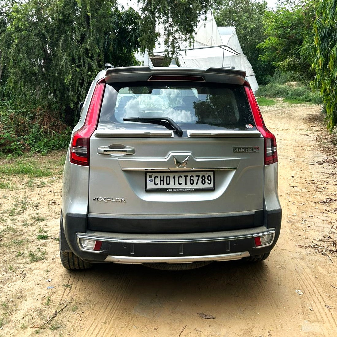 Level-1 Modification Body Kit Combo Set of 6 Parts: HoodScoop DoorDrip RVM Covers Upper Spoiler Lower Spoiler Louver Covers Scorpio N Modified Accessories