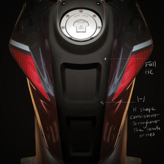 TankTie for Honda X-Blade - Under Development