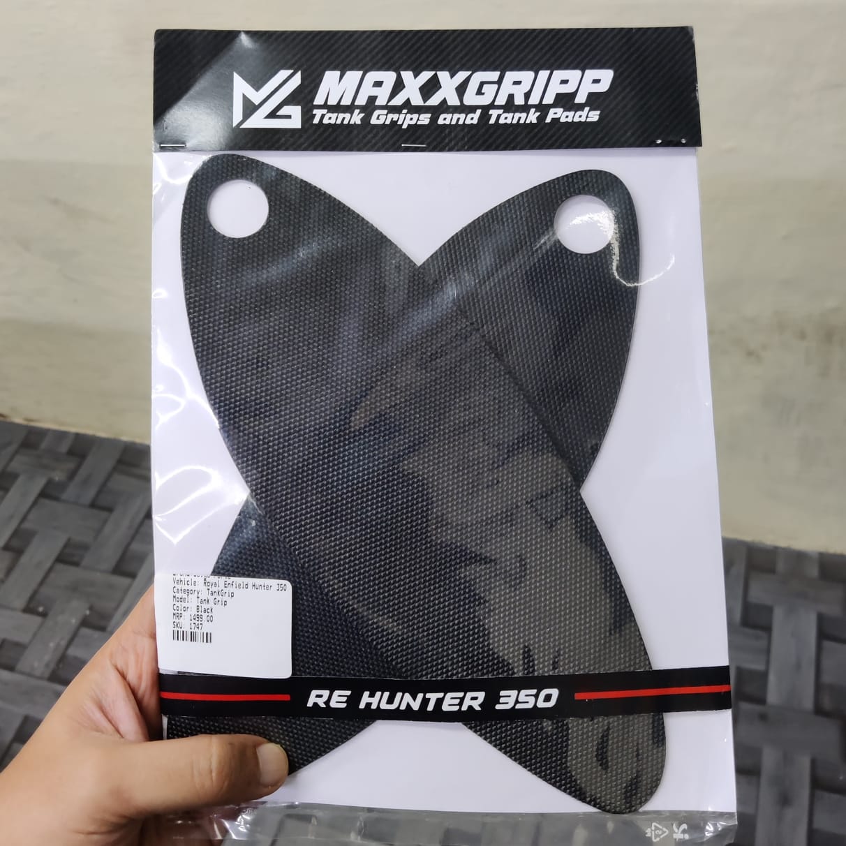 Tank Grip for Royal Enfield Hunter 350