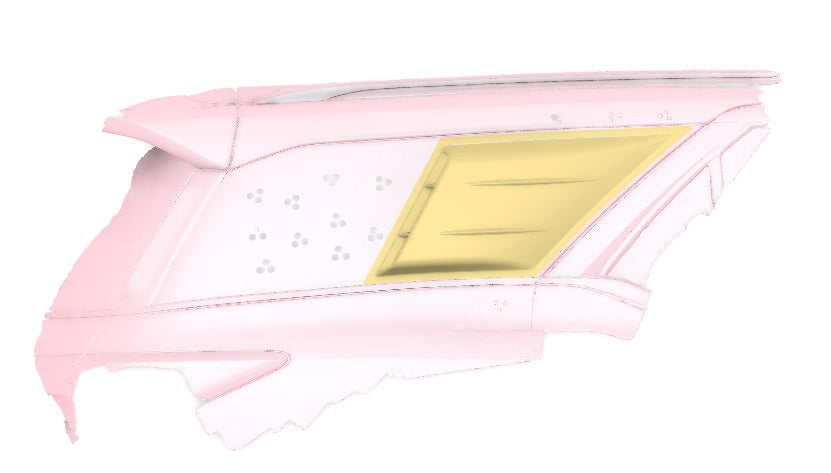 Louver Cover for Toyota Fortuner