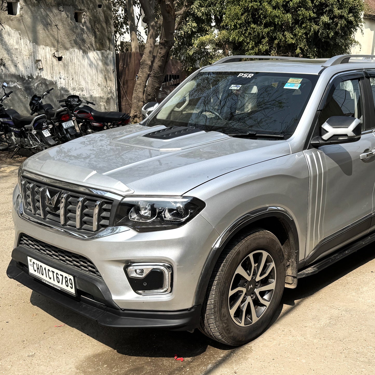 GTLine Modification Body Kit for Silver Scorpio-N