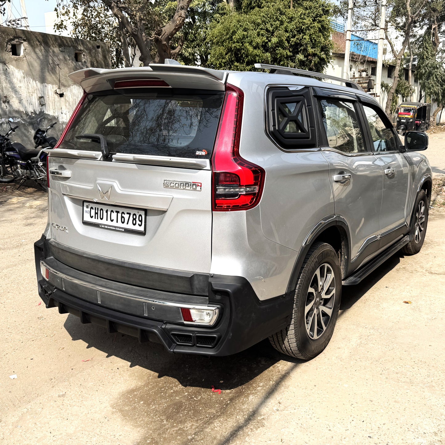 GTLine Modification Body Kit for Silver Scorpio-N