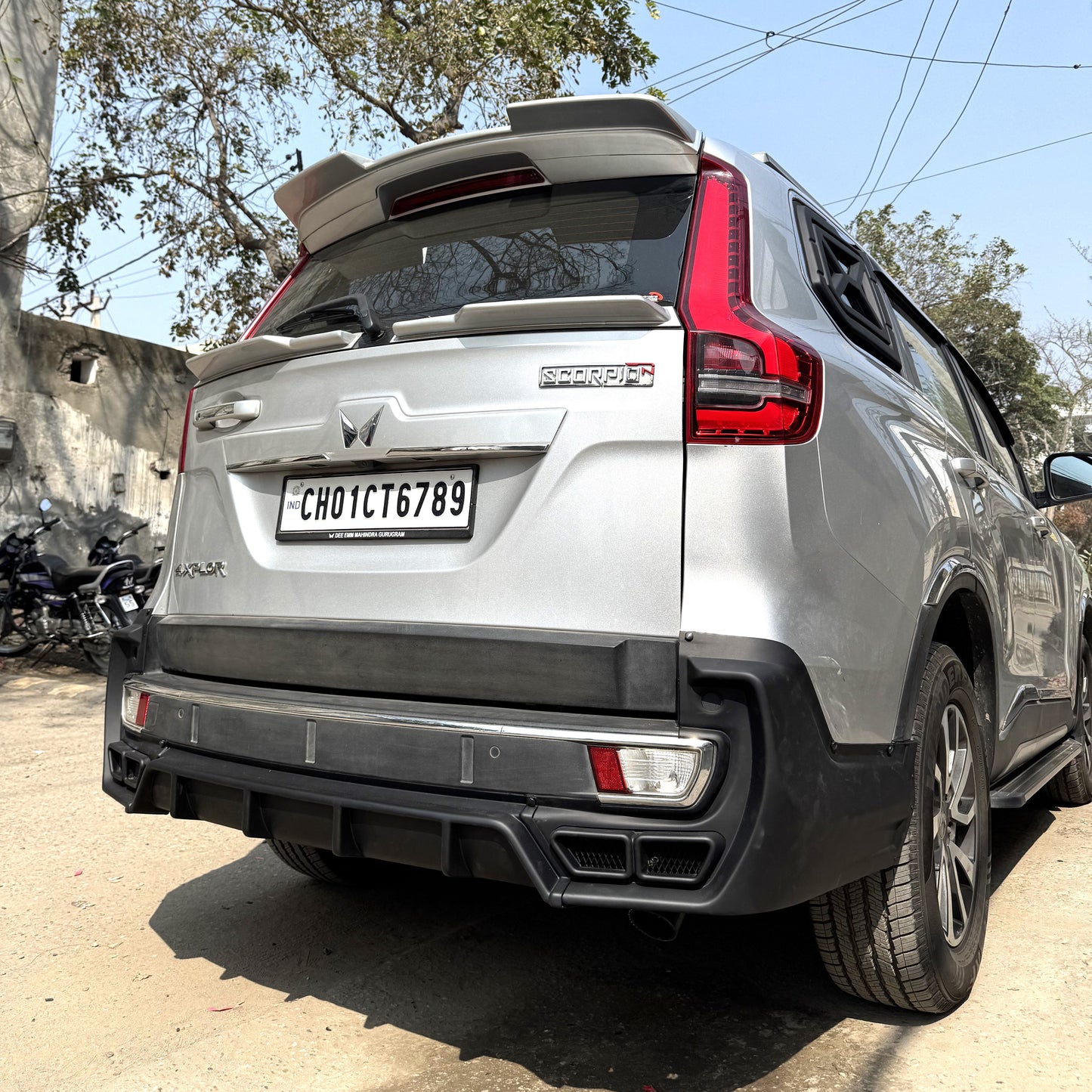 GTLine Modification Body Kit for Silver Scorpio-N