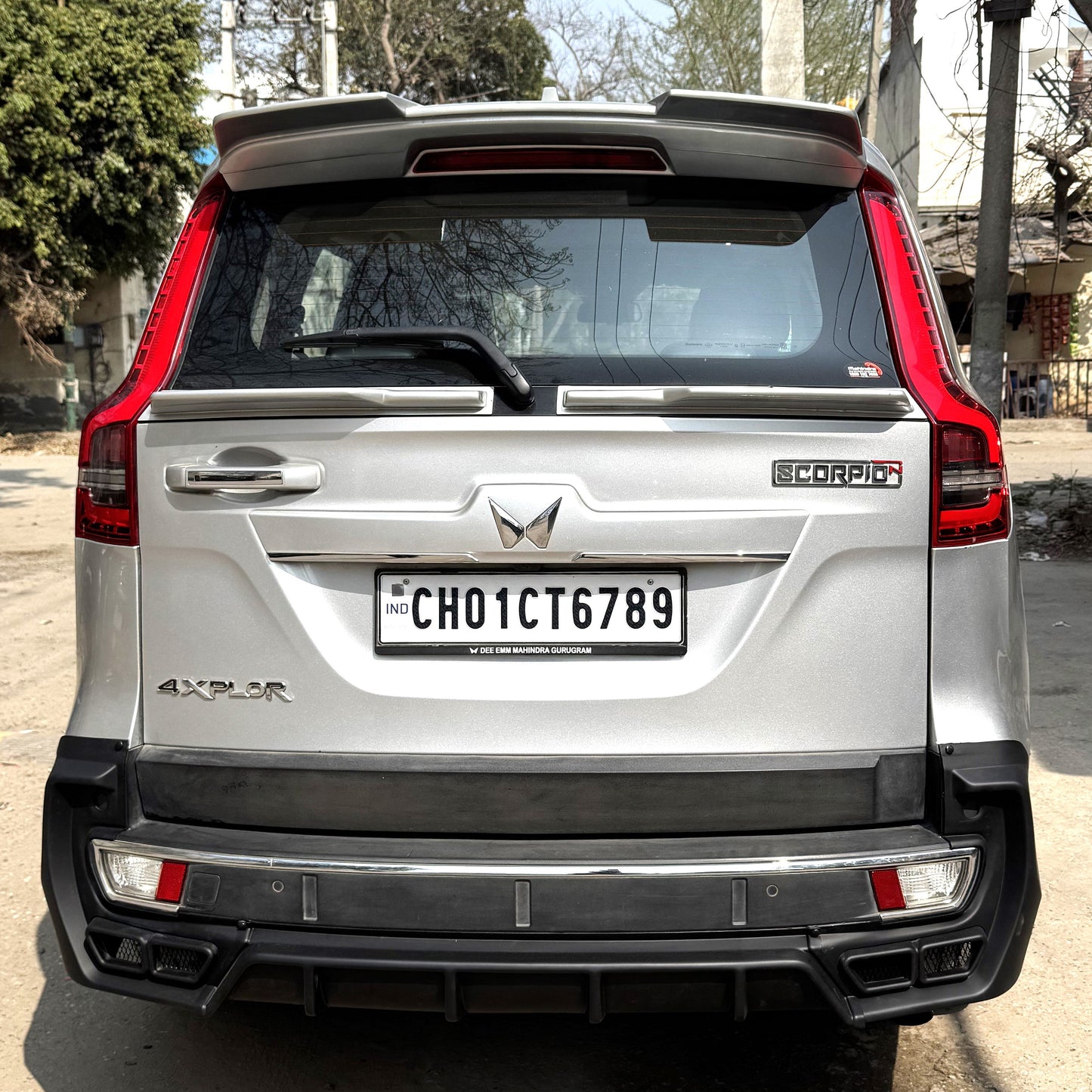 GTLine Modification Body Kit for Silver Scorpio-N
