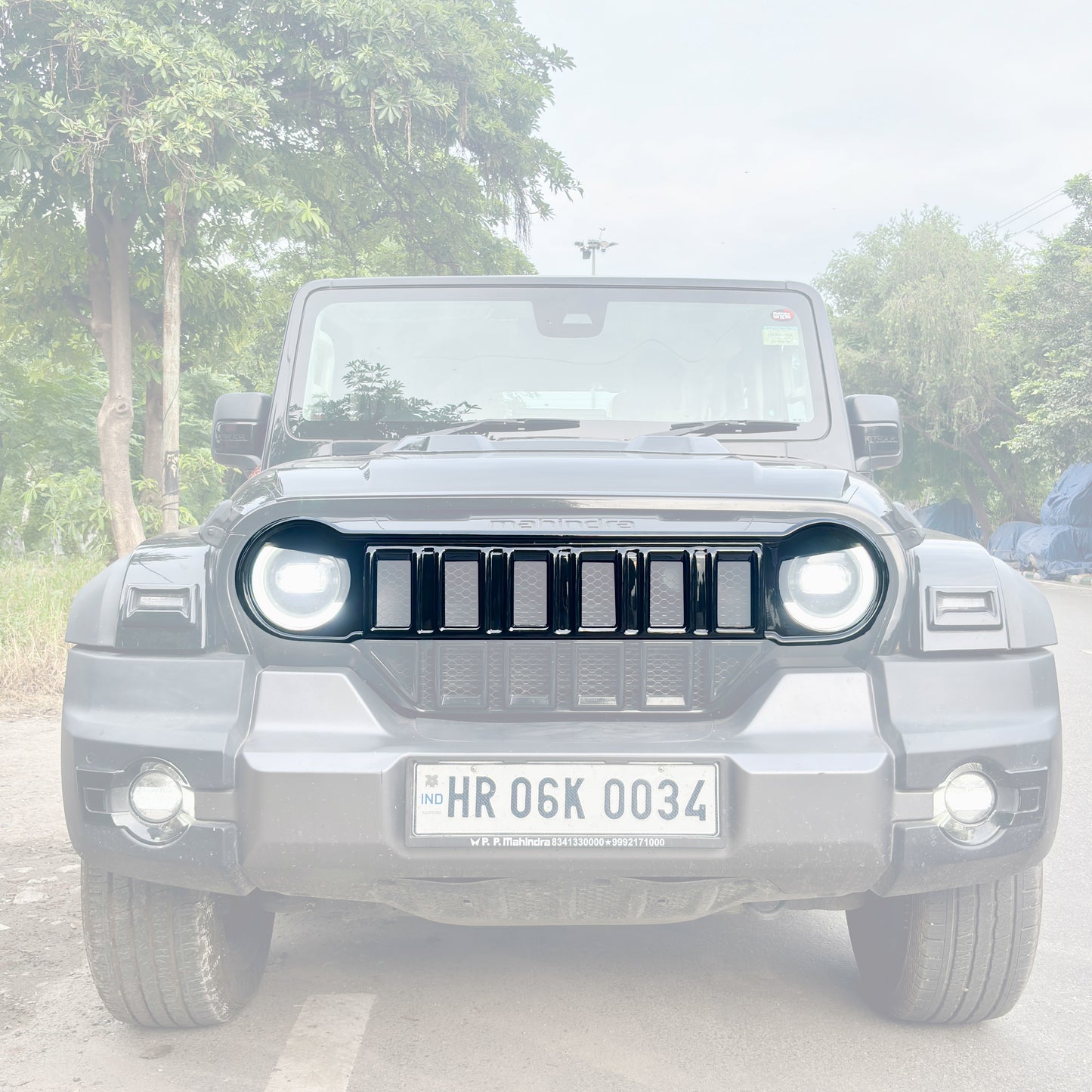 Grill Cover for Mahindra Thar Roxx