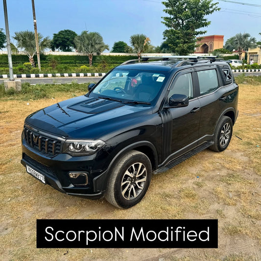 MATTE BLACK Modification Combo for Mahindra ScorpioN