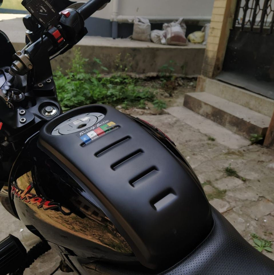 Bajaj Pulsar Tank Protection | Best Tank Pad Cover | Tank Scratch Protection | Modified Looks | Fits Pulsar 125 | Pulsar 150 | Pulsar 180 | Saiga Parts Modification Accessories |