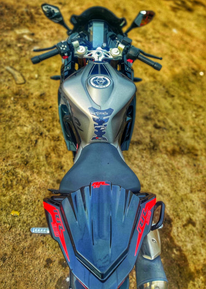 TVS Apache RR310 Accessories | Modified TVS Apache RR310 | Best TVS Apache RR310 Modification | Seat Cowl for RR310 | Saiga Parts for TVS Apache RR310